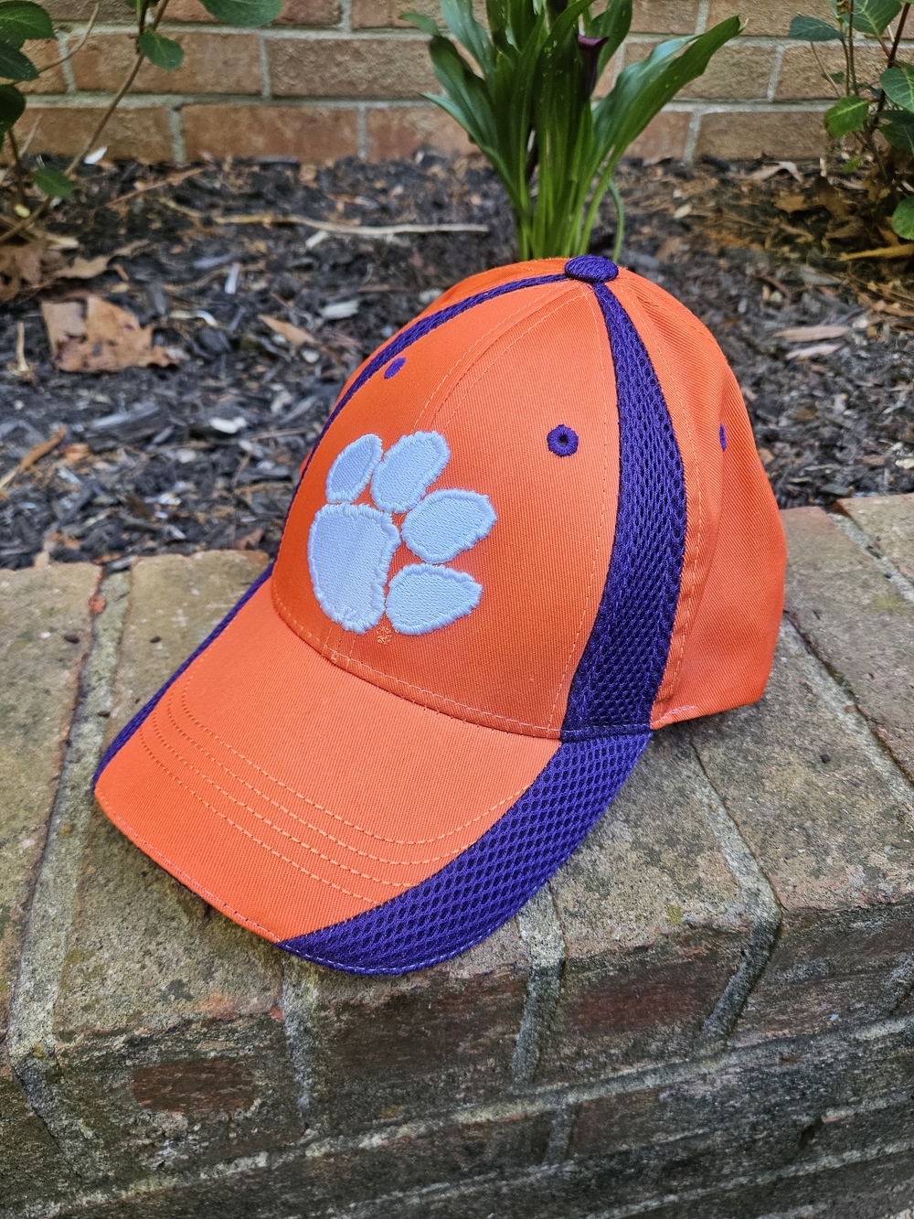 Collegiate Headwear Clemson University Tigers Adjustable Hat Purple & Orange